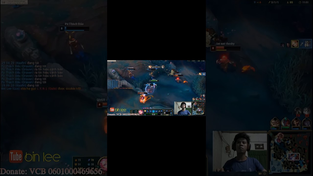 Lux #1111 - Lux Quadra Kill | Bin Lee #Shorts