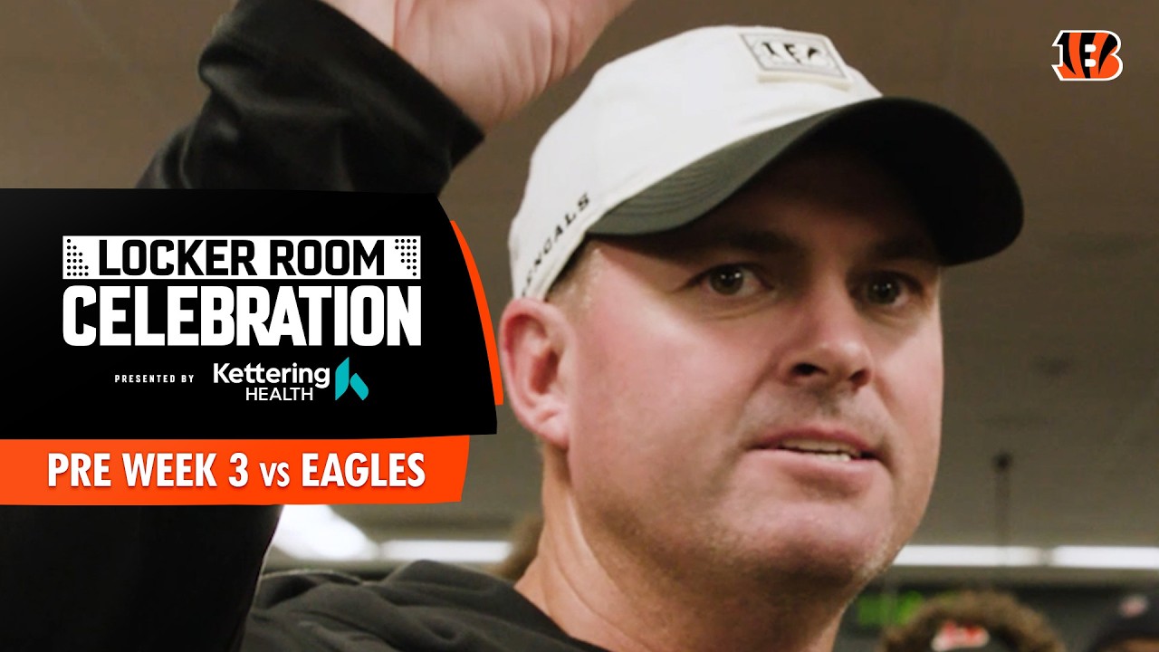 2026 Preseason Week 3 vs Philadelphia Eagles | Locker Room Celebration