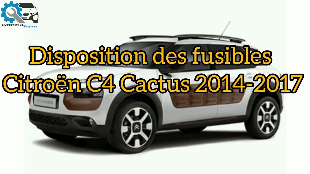 Disposition des Fusibles Citroën cactus c4 2014-2017