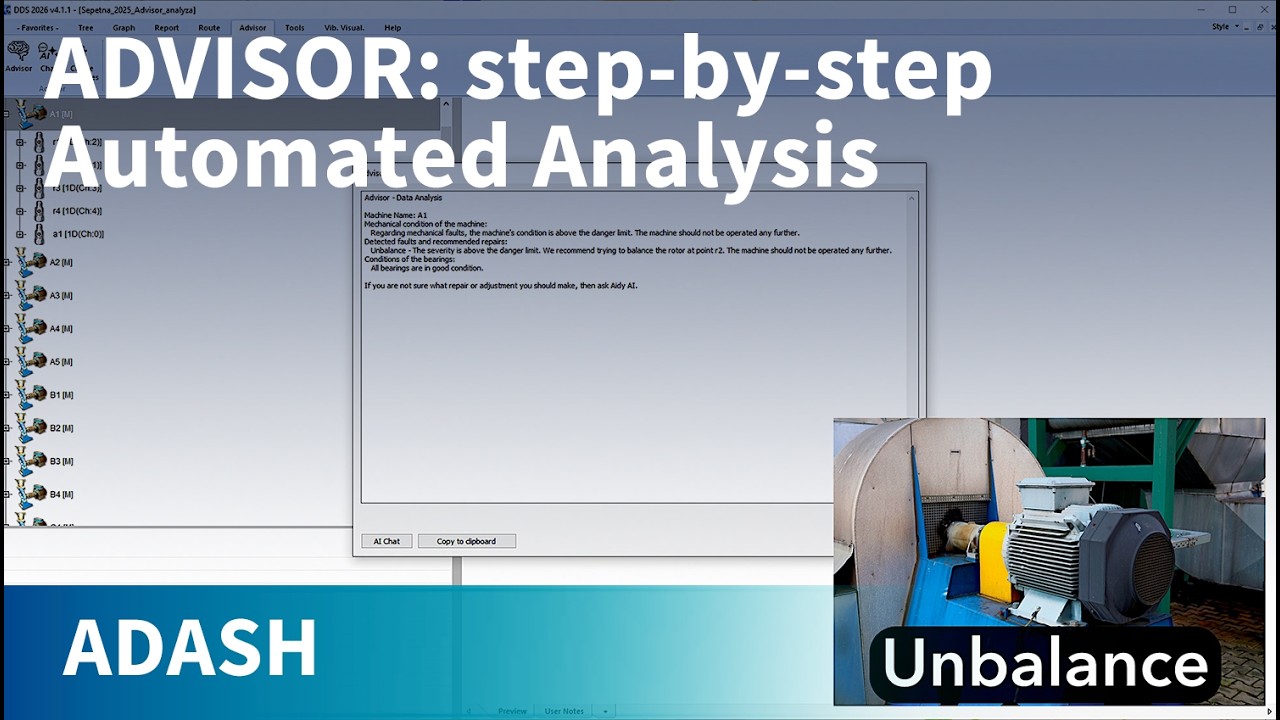 Автоматизированный анализ вибрации: полное руководство по ADASH ADVISOR