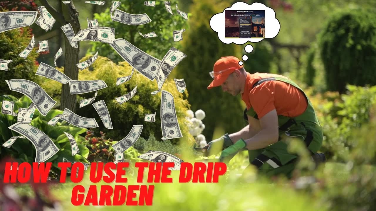 HOW TO USE THE DRIP GARDEN | EARN THOUSANDS IN THE ANIMAL FARM