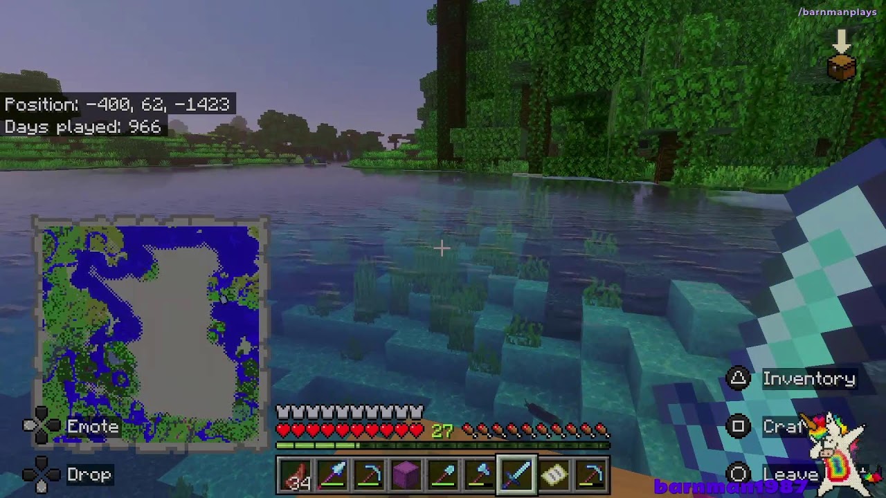 floating & gliding & hiking in explorcraft (late stream/short stream)