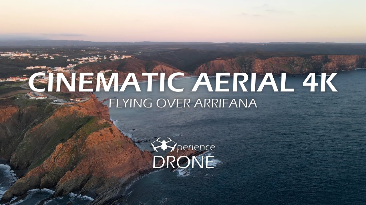 Arrifana (Portugal) 4K DRONE VIDEO with ambient music