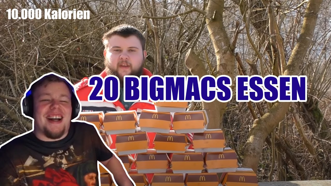 GURKENSOHN ISST 20 BIGMACS | 10.000 Kalorien | Tanzverbot reagiert