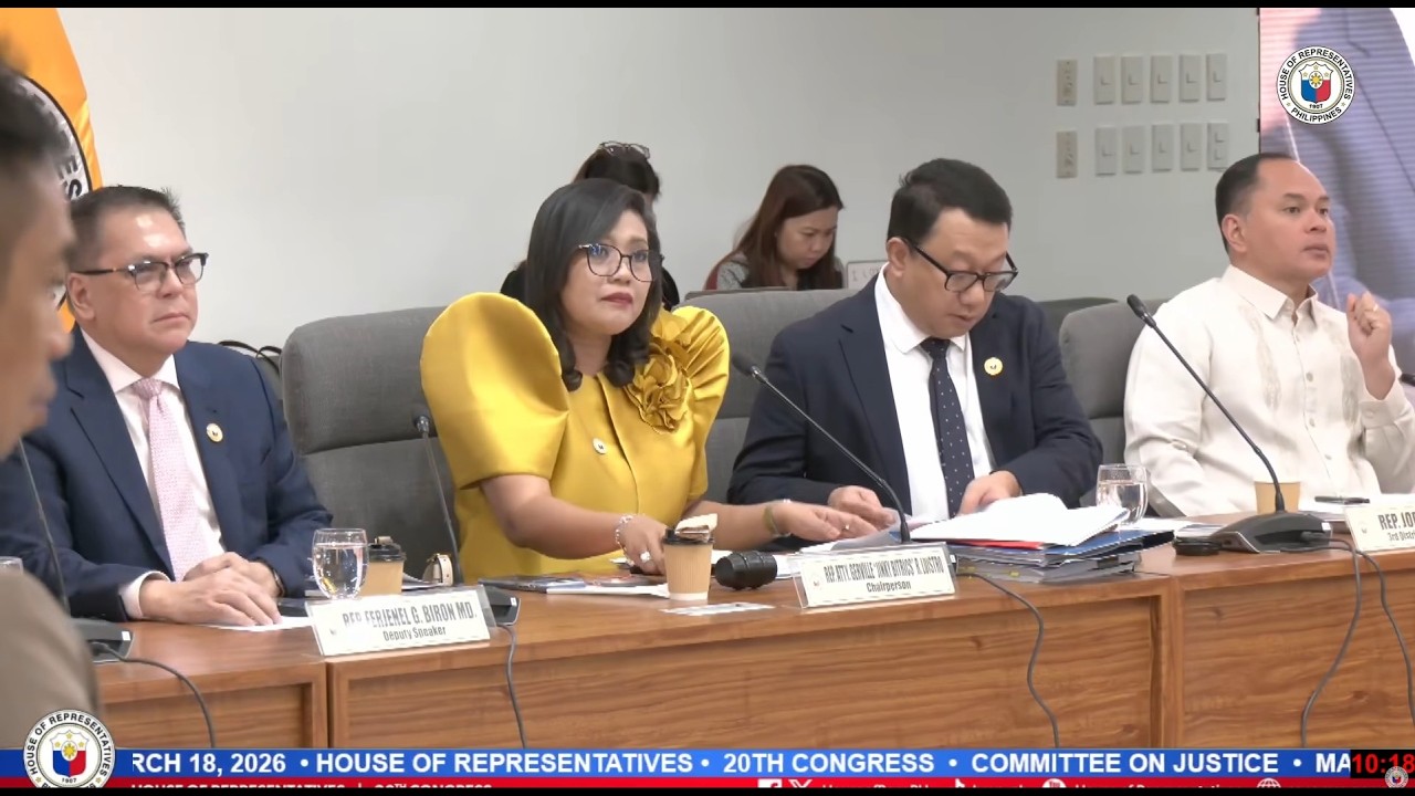 LIVE: Hearing on Impeachment Complaints Against VP Sara Duterte (March 18, 2026)