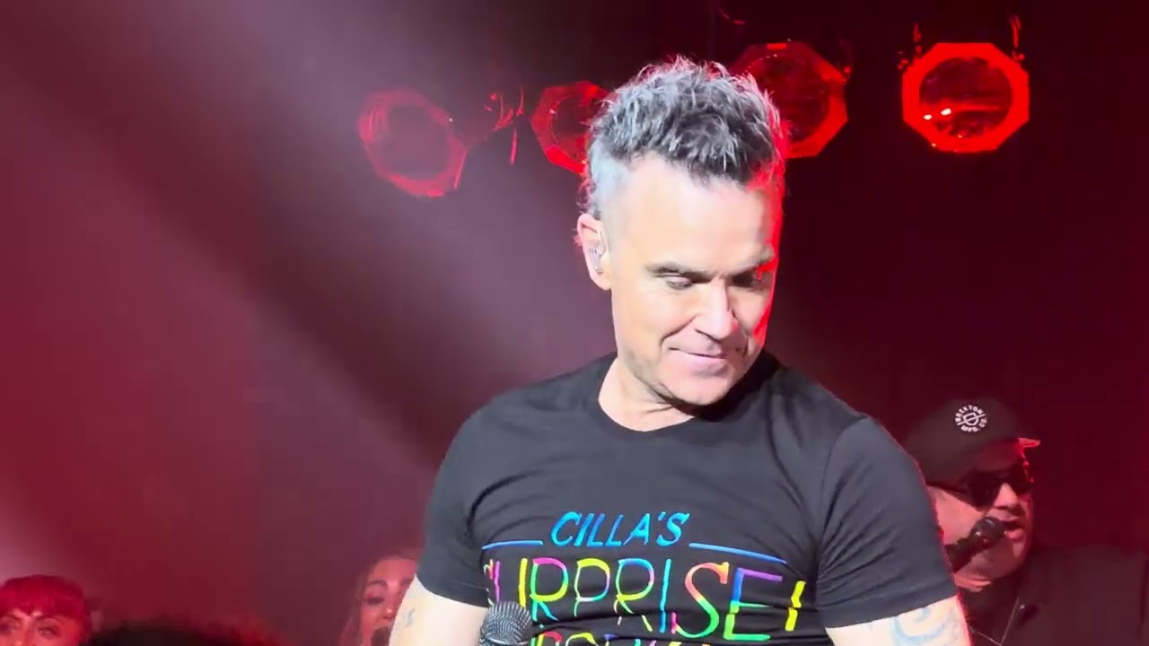 Robbie Williams- Pretty Face - Live At Liverpool Olympia- 06/02/26