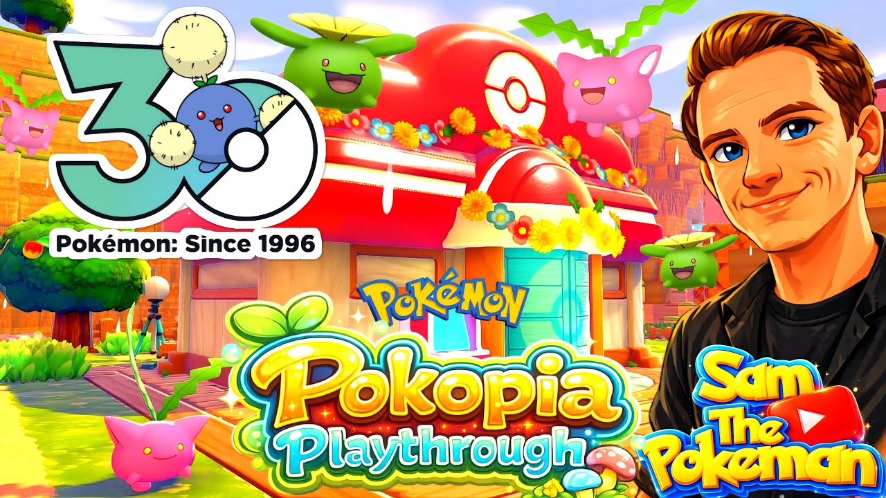 🍃Pokopia Playthrough! 🌻 Hoppip Event!! 🌸