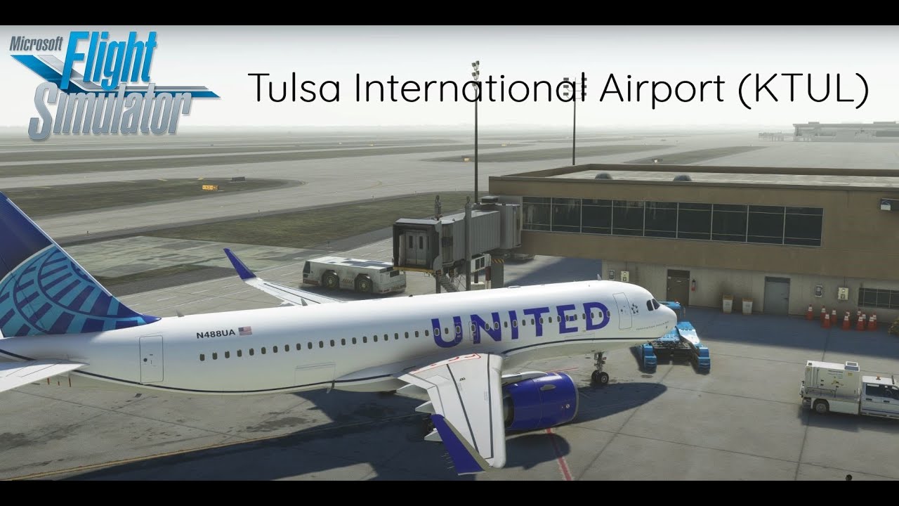 UAL1414 (B) depart to Tulsa International Airport (KTUL)