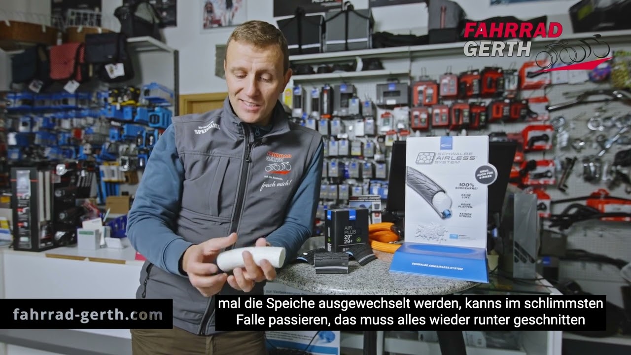Schwalbe Unplattbar vs. Airless-System