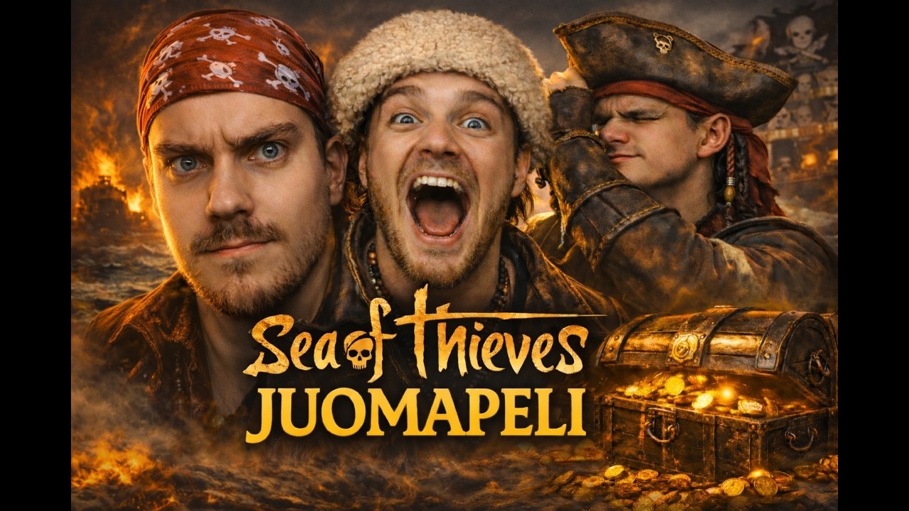 Sea of thieves juomapeli!