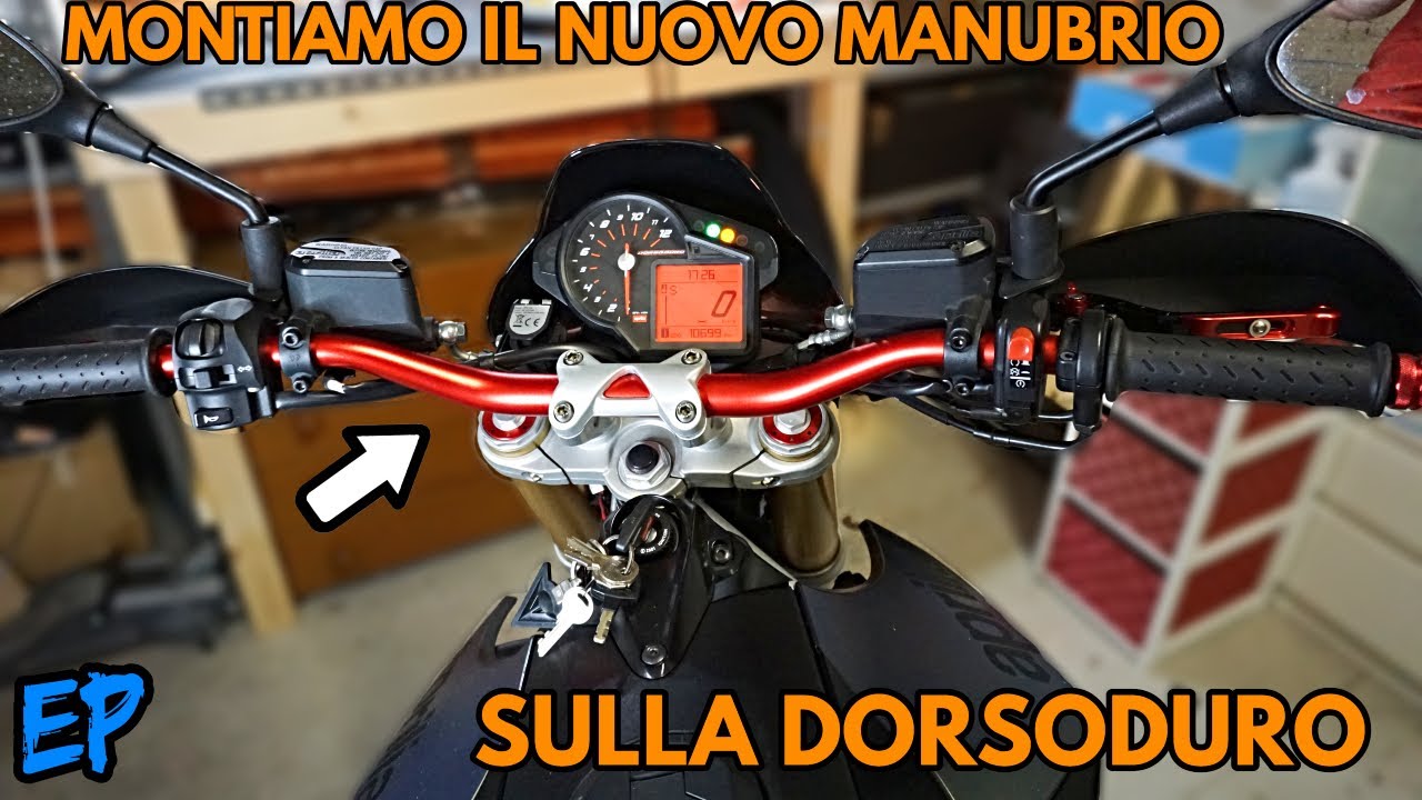 Come CAMBIARE il manubrio sulla MOTO | Tutorial