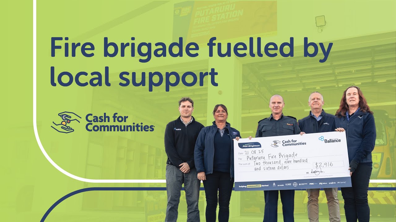 Fire brigade fuelled by local support | Putaruru Volunteer Fire Brigade | PGG Wrightson
