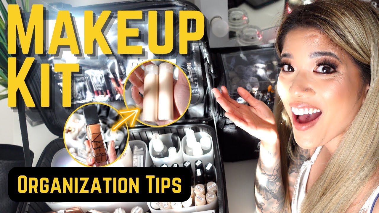 MAKEUP KIT ORGANIZATION: Tips for downsizing & condensing!