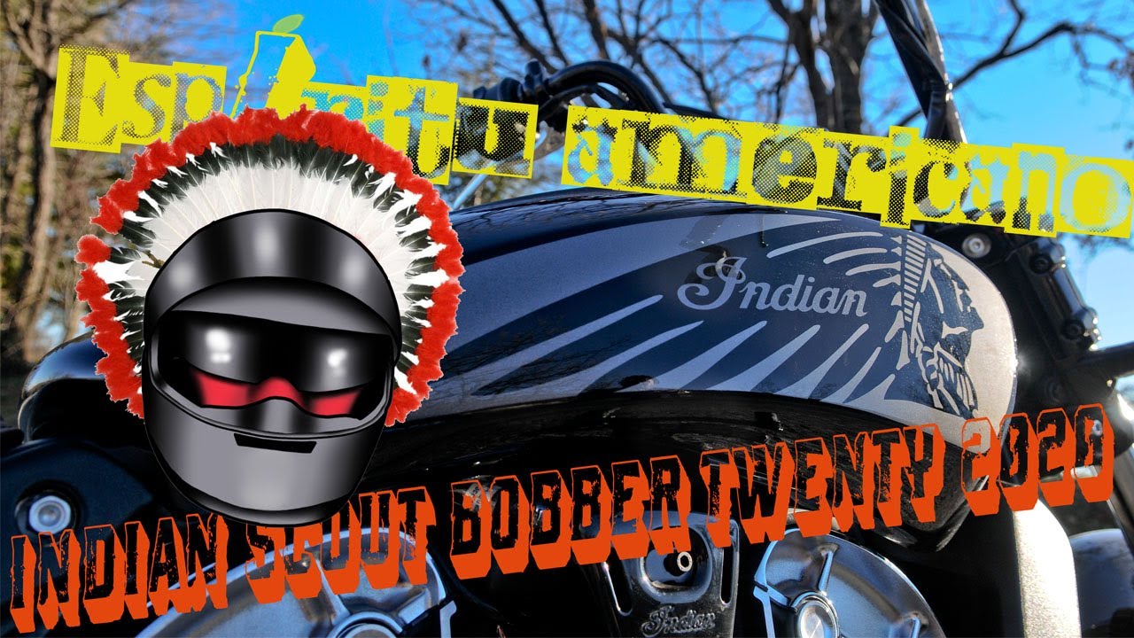 Indian scout bobber twenty 2020: paseando con estilo