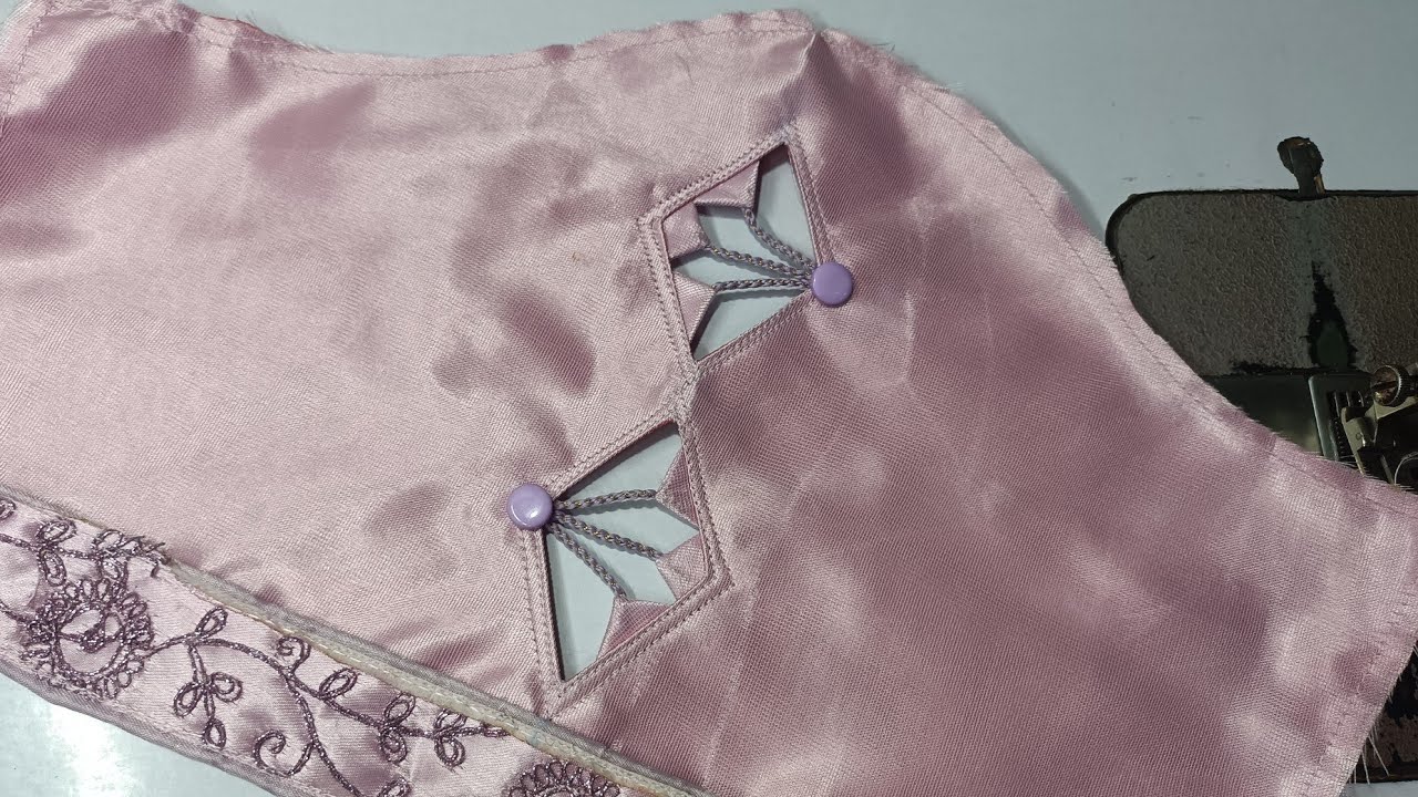 New sleeves design cutting and stitching || diamond cut wala baju design 
