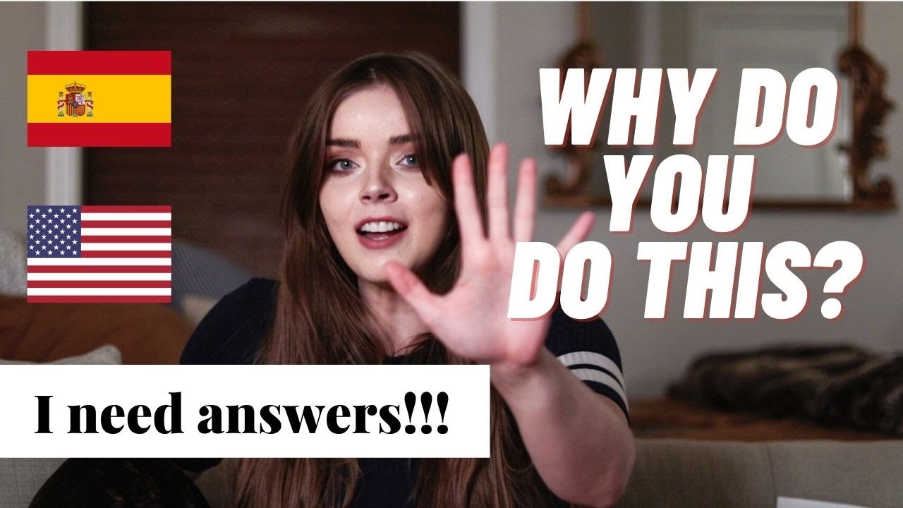5 QUESTIONS FOR SPANIARDS | 5 Preguntas Para Españoles | From an American Girl!