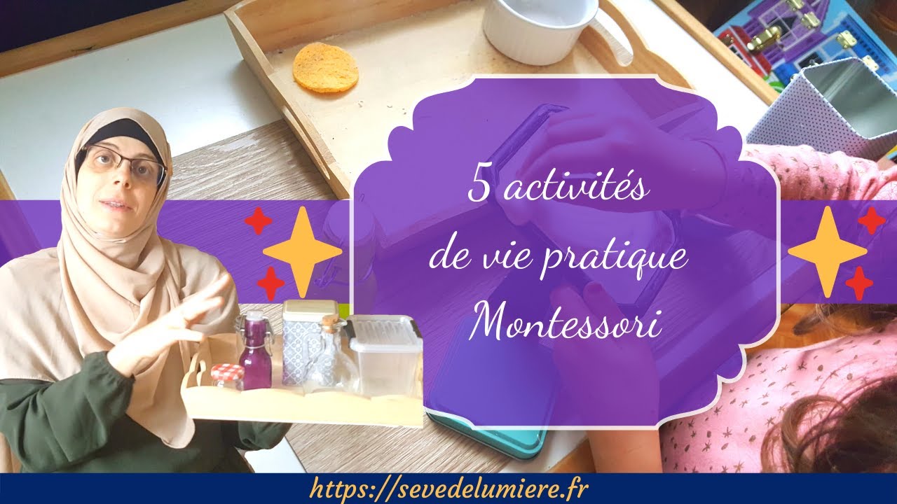 🏡 5 activités de vie pratique Montessori à mettre en place facilement à la maison
