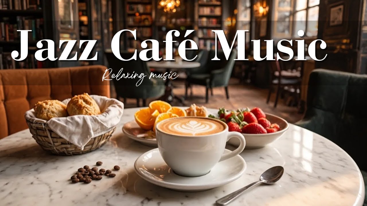 Warm Coffee Jazz Corner ☕ Smooth Jazz & Soft Bossa for Quiet Morning Time