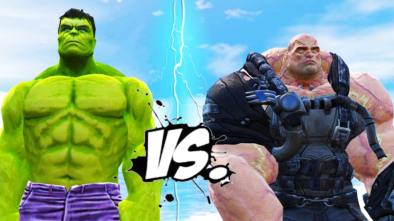 Hulk vs Bane - Epic Battle