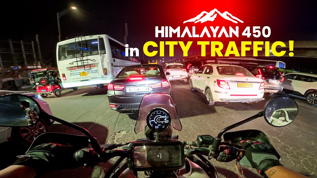 Can Himalayan 450 Handle City Traffic? 😵 | Real-Life Test Ride | Daily Observation #09