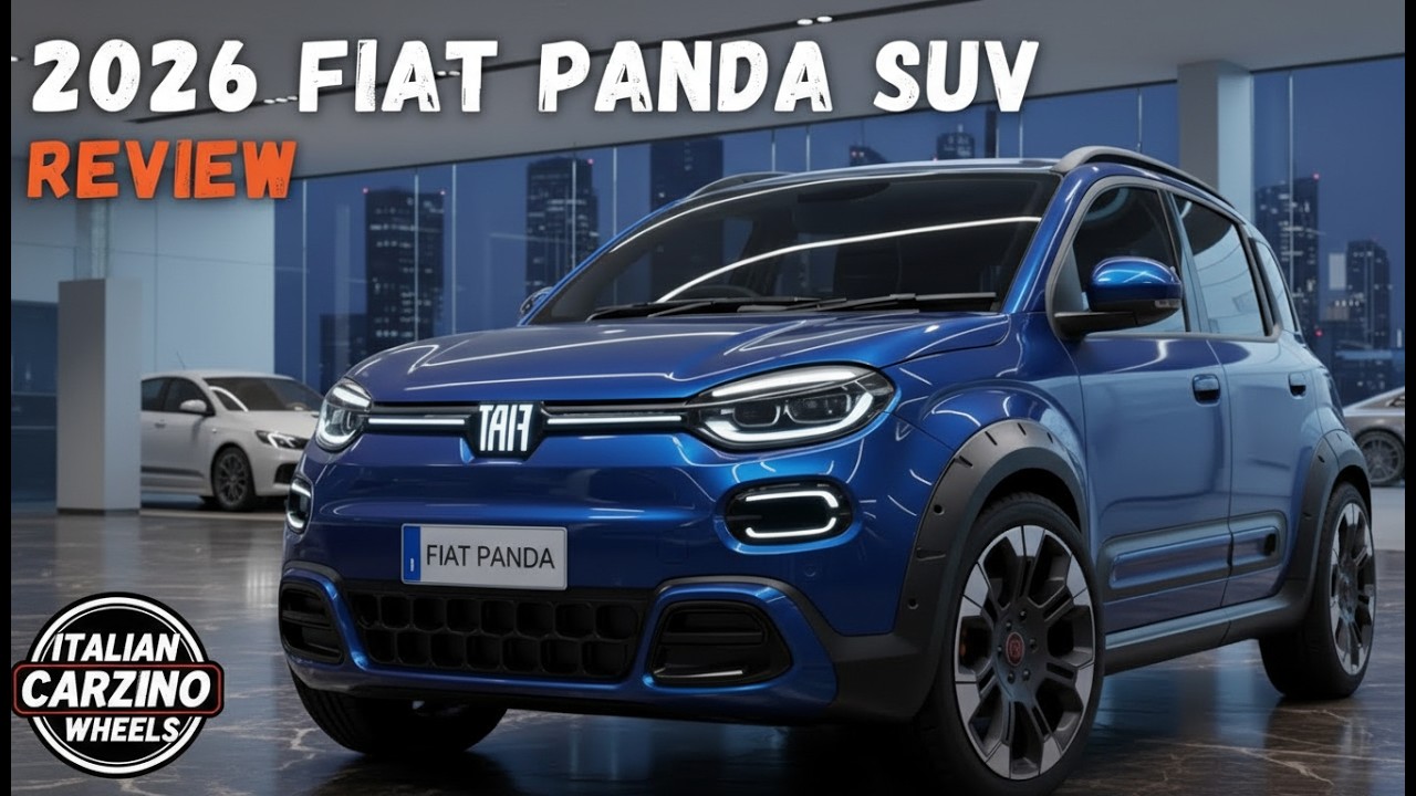 Nuova FIAT PANDA 2026 SUV 😱 Il Piccolo SUV Italiano Che Cambierà Tutto!