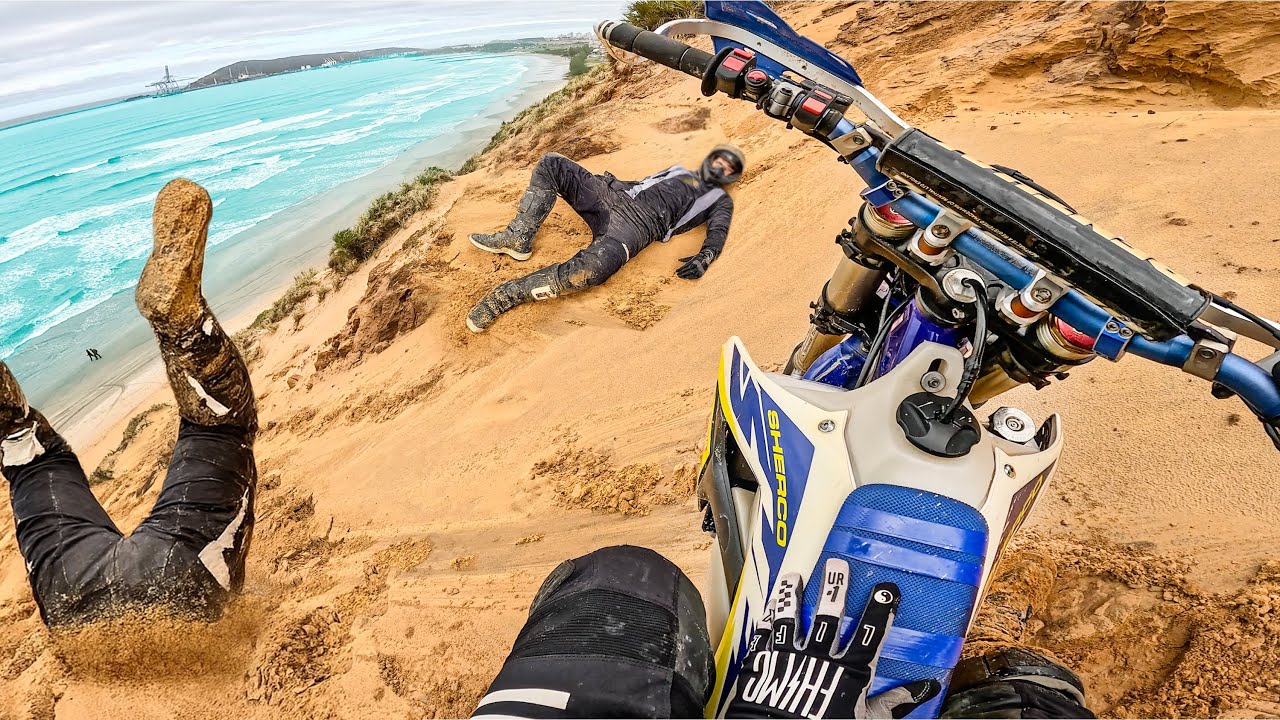 LEVEI UM SURDO E UM INICIANTE PRA TRILHA COM A SHERCO 300