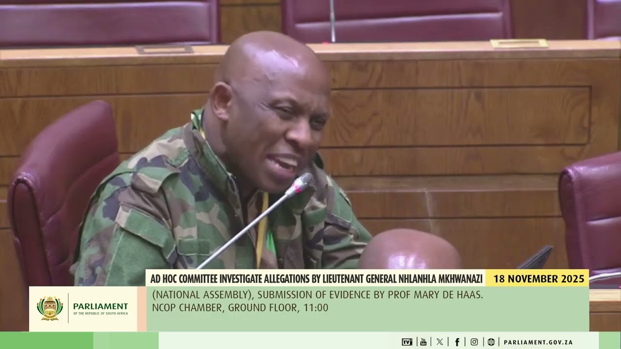 Dr De Haas vs MK MP Skosana after ANC Chief Whip probe.