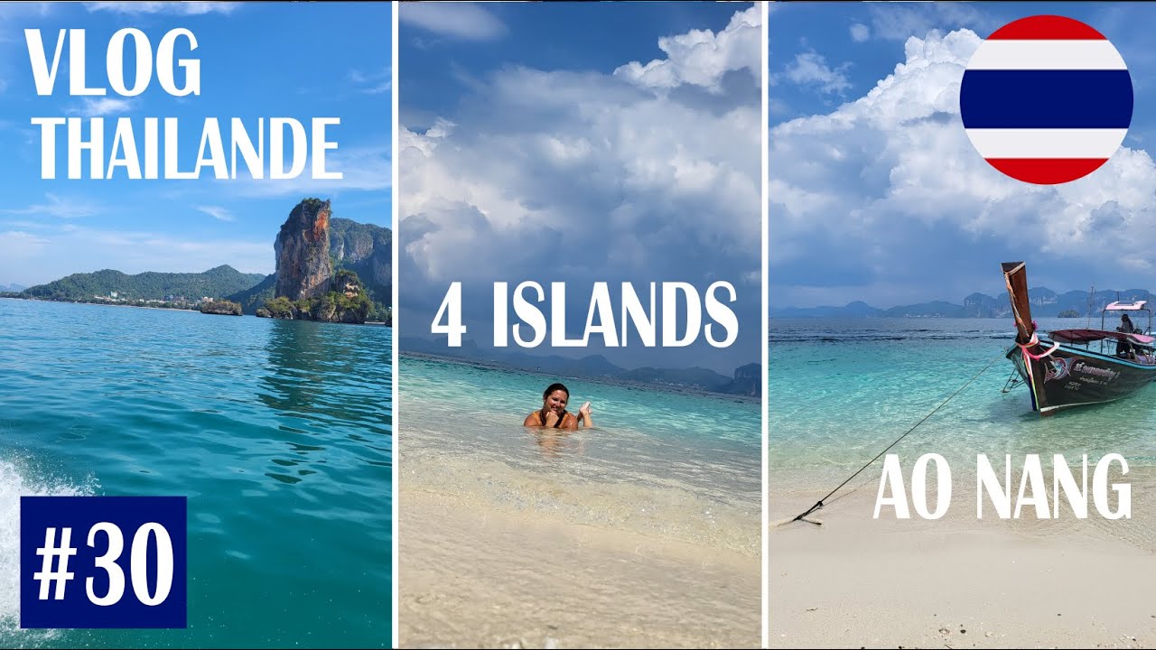 Découverte des 4 Îles à Ao Nang : L'Excursion Immanquable de Votre Séjour !