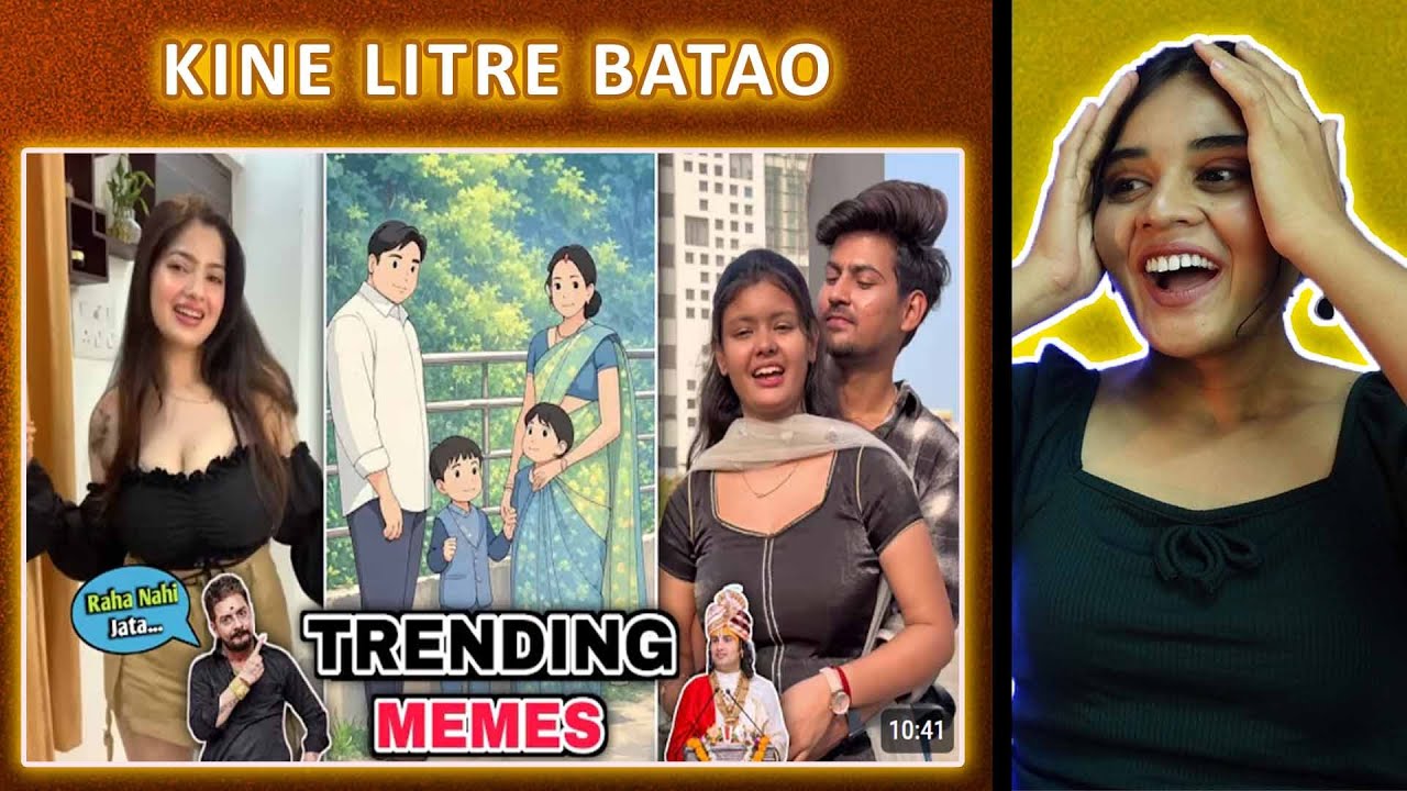 Dank indian Memes😂🤣 Double meaning memes REACTION | wah bete mauj kardi | Neha M.
