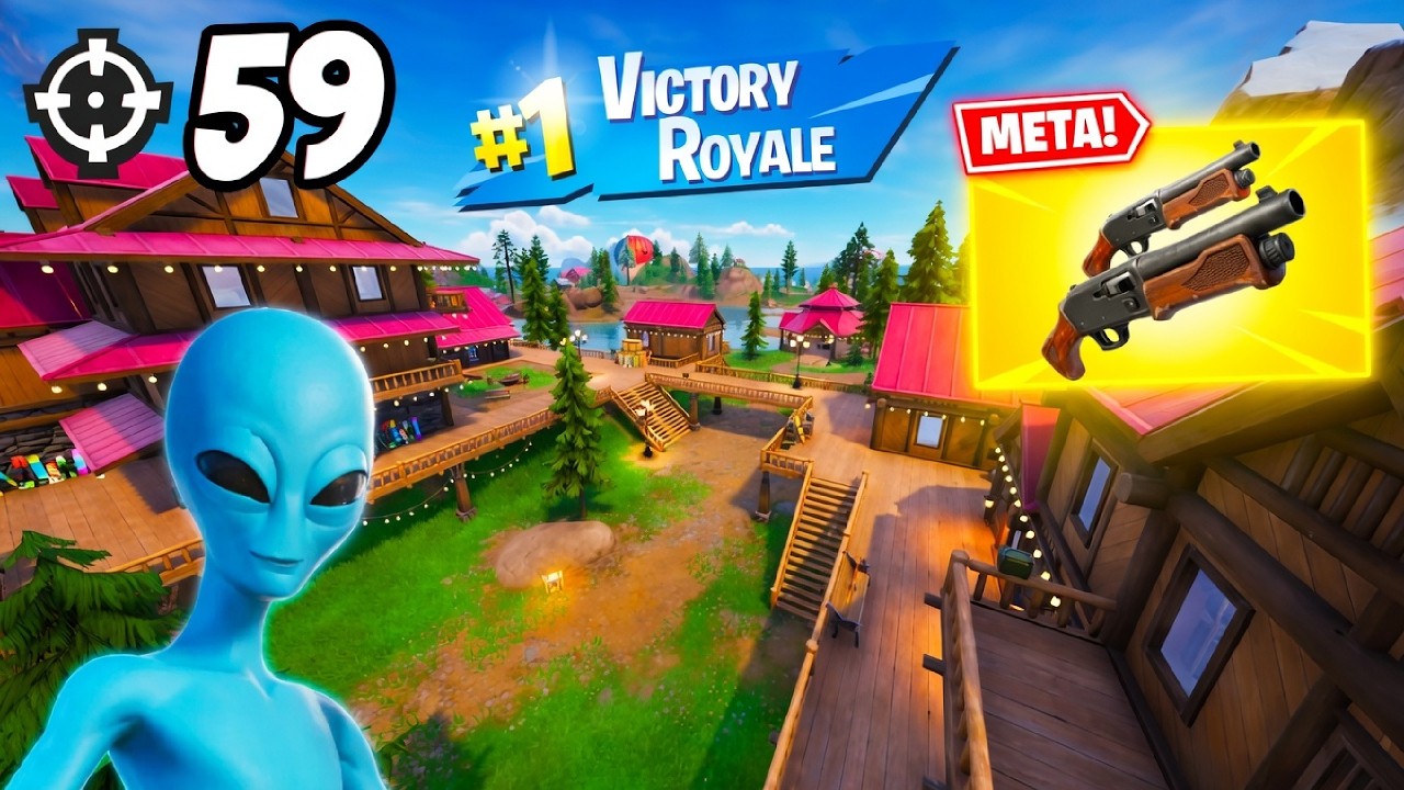 59 Eliminations Zero Build Full Gameplay Wins (Fortnite Chapter 7 Season 1)