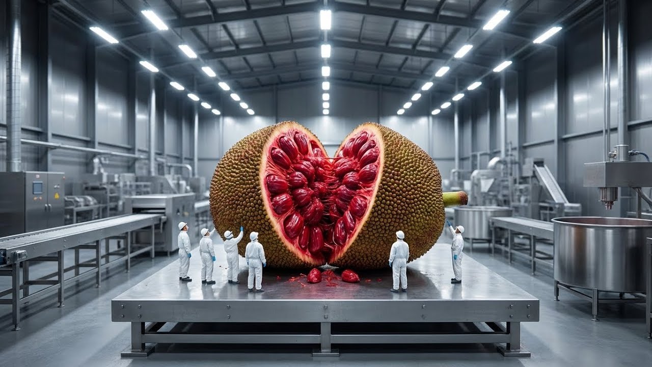 how Jackfruit Is Processed in a High Tech Factory — From Fresh Fruit to Finished Products
