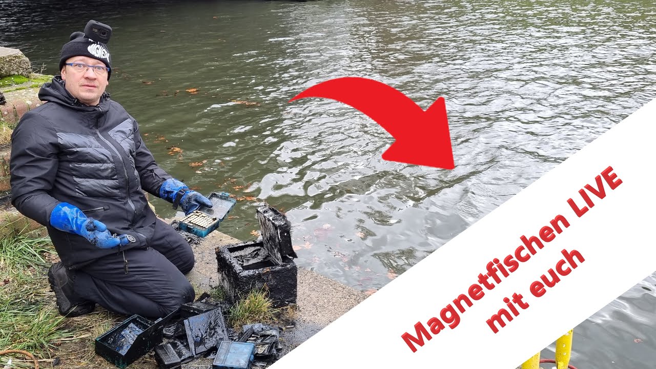Magnetfischen LIVE mit euch & MaScottchen&Co