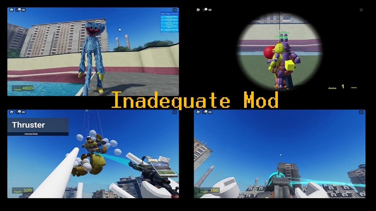 Show case - Inadequate Mod - Roblox | Cchin55