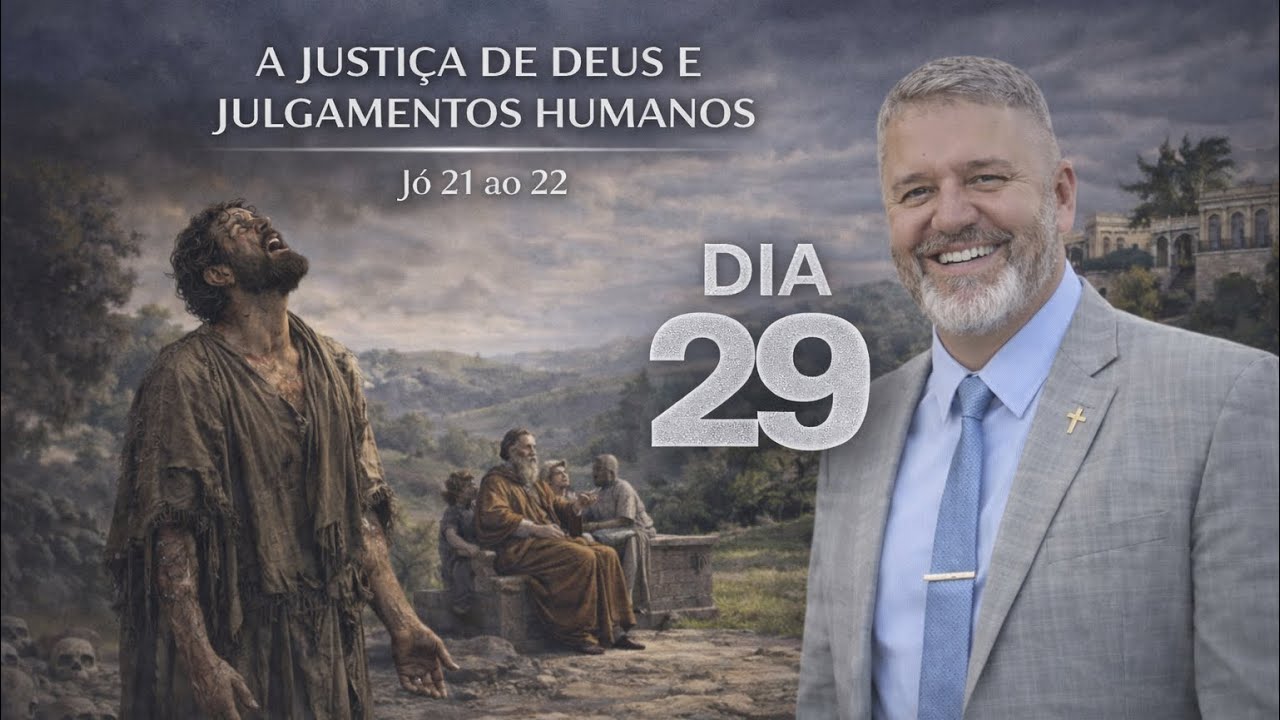 Dia 29 | A justiça de Deus e julgamentos humanos