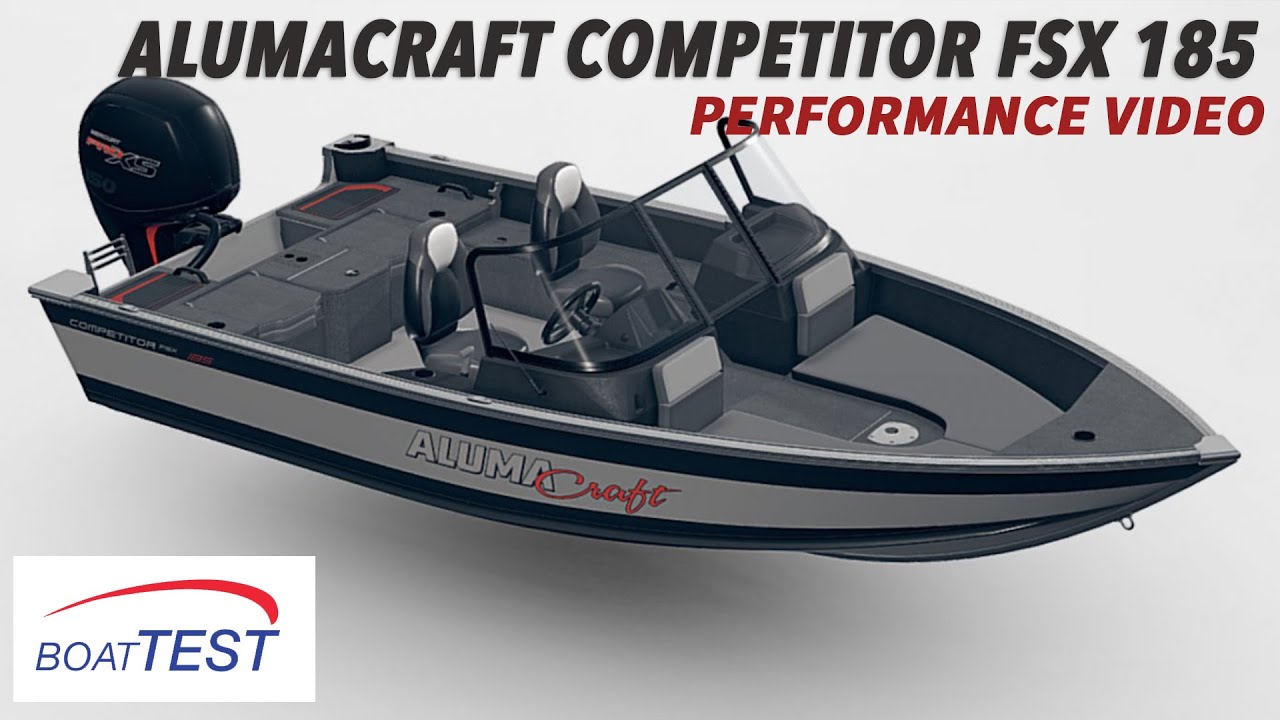 AlumaCraft Competitor FSX 185 (2021) - Test Video