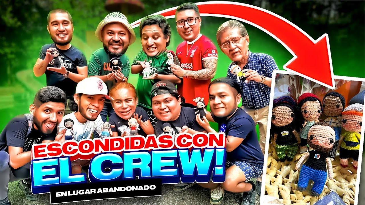 🔥ESCONDIDAS CON EL CREW EN PARQUE ABANDONADO🔥