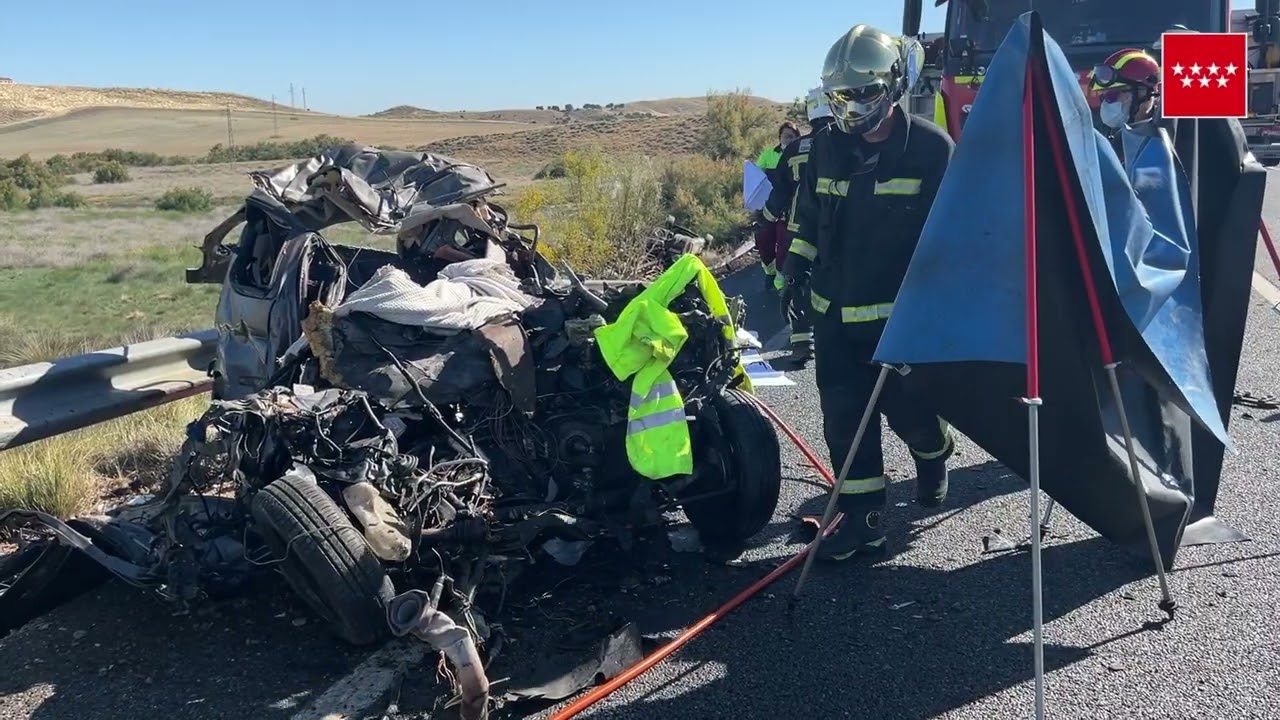Accidente de tráfico N-400 (Aranjuez) con dos víctimas mortales.