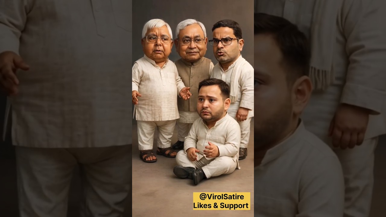 Lalu vs Prashant PK | Bihar Election Satire | Tejashwi & Nitish का मजेदार पलटवार 😂🔥