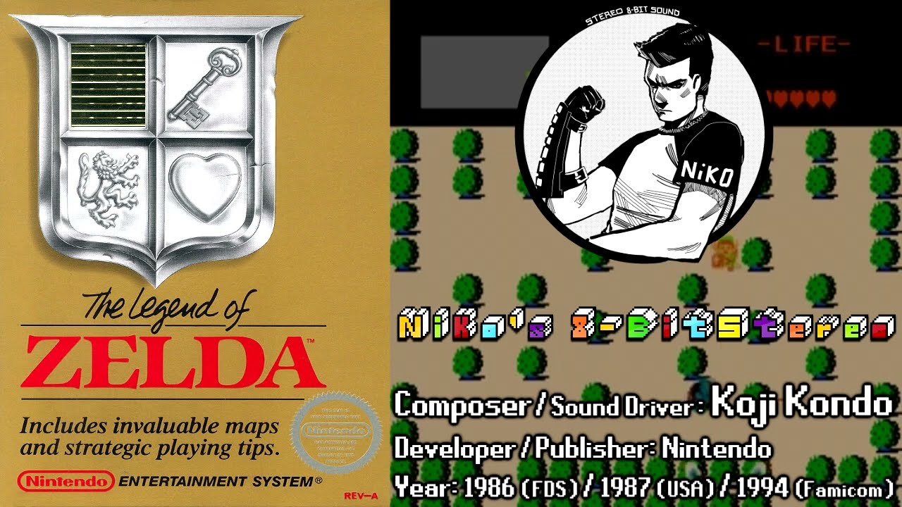 The Legend of Zelda (NES) Soundtrack - 8BitStereo