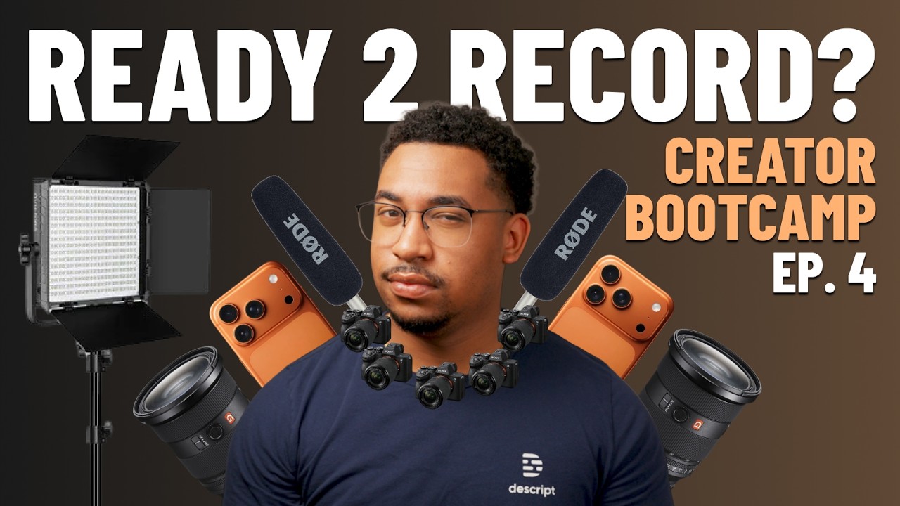 How to Film YouTube Videos Like a Pro (Beginner Guide) I Creator Bootcamp Ep. 4