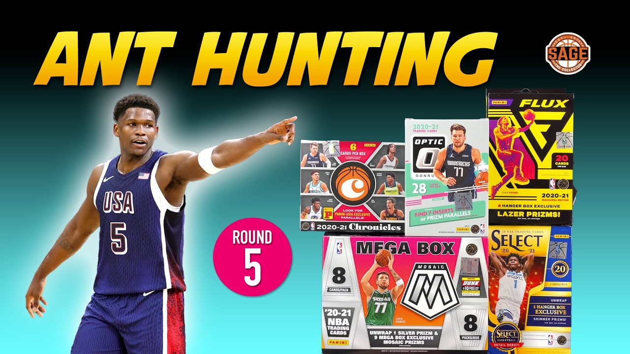 Ant-Man Hunting: Round 5 🔥 Trying to Pull Anthony Edwards Rookie Cards!