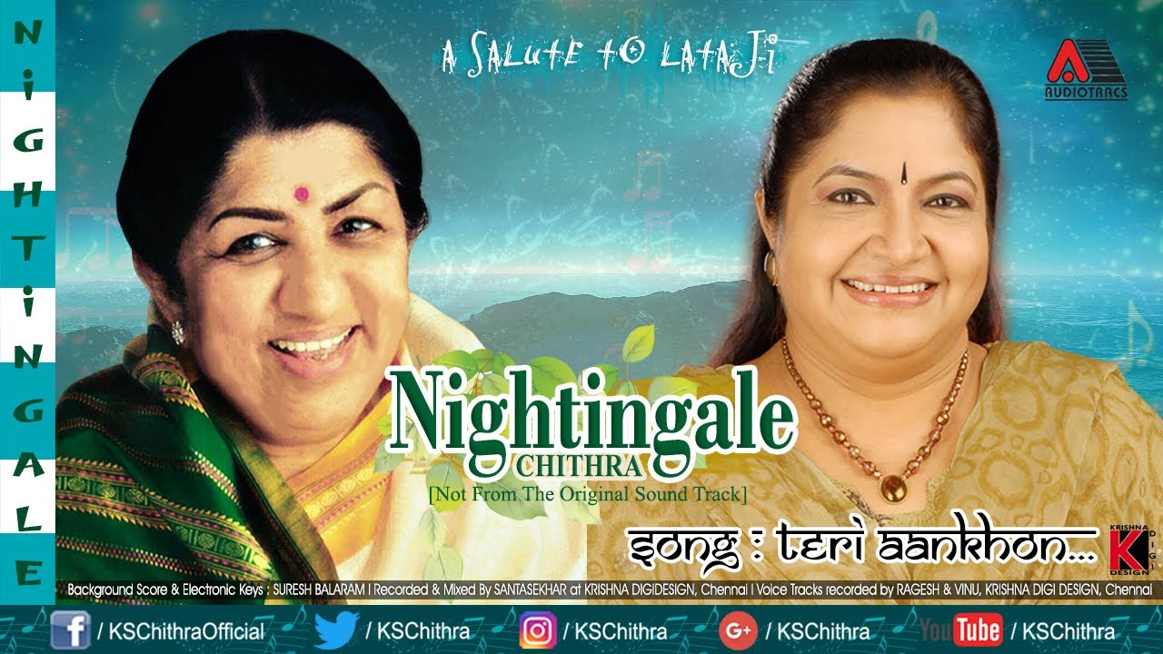Teri Aankhon Ke Siwa Duniya...l Nightingale l A Salute To Lataji l K S Chithra