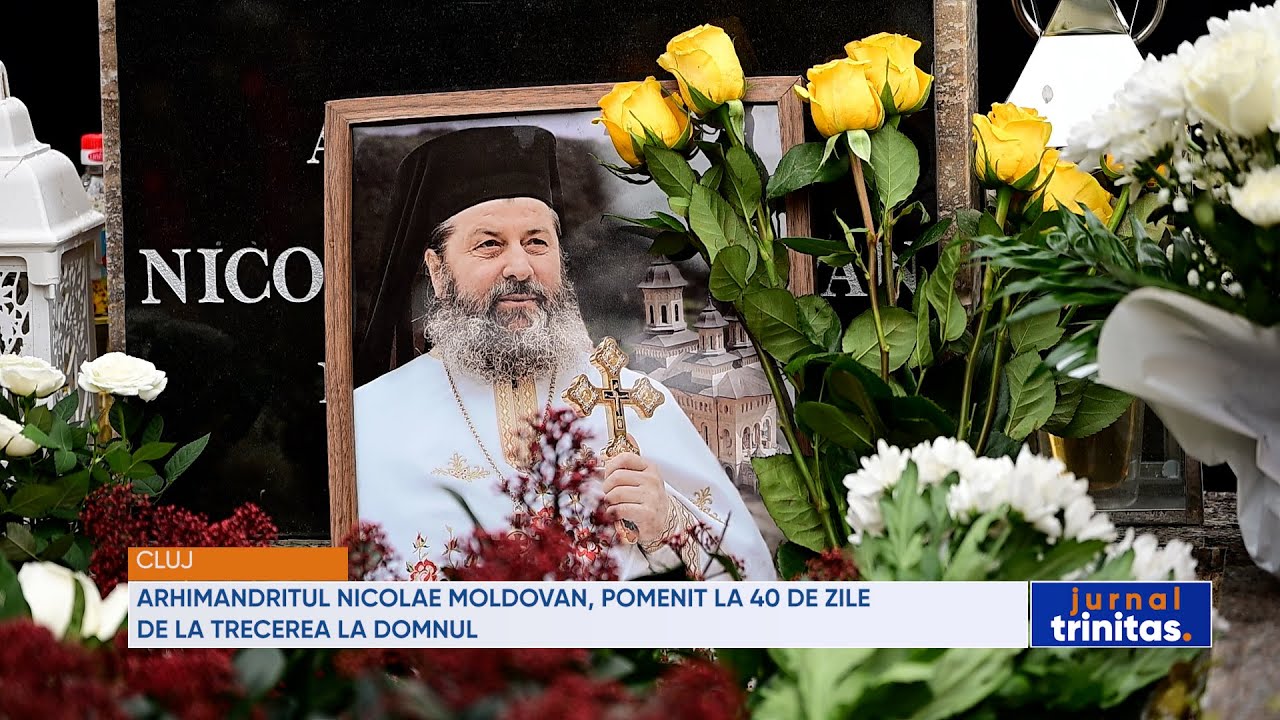 Arhimandritul Nicolae Moldovan, pomenit la 40 de zile de la trecerea la Domnul