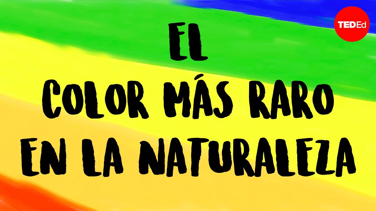 &iquest;Cu&aacute;l es el color m&aacute;s raro en la naturaleza? - Victoria Hwang