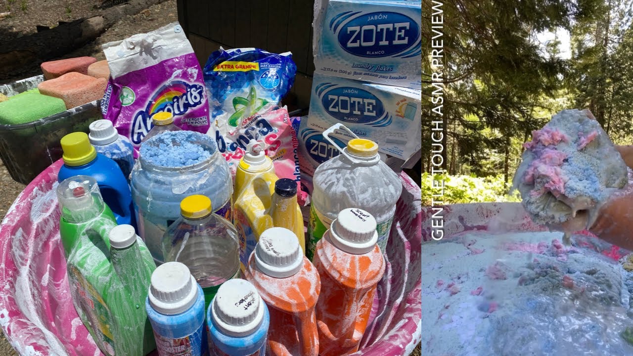 Laundry Paste in the Forest Pt 3 | Liquids & Powder | Thank You for 1k!!!