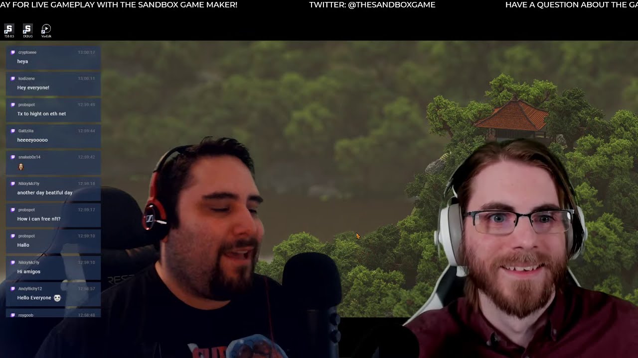 The Sandbox Live Stream - Game Maker Saturday - Feb. 20, 2021