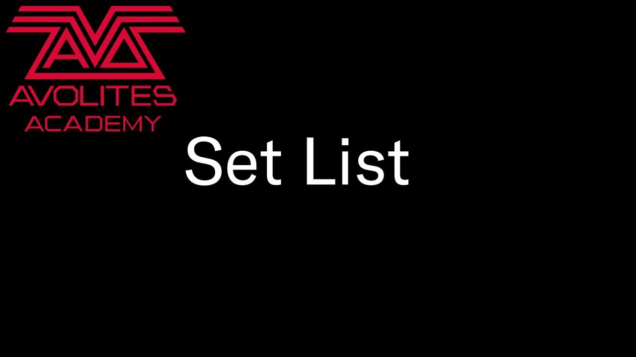 Set List