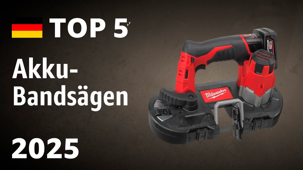 TOP—5. Beste Akku-Bandsägen. Test & Vergleich 2025