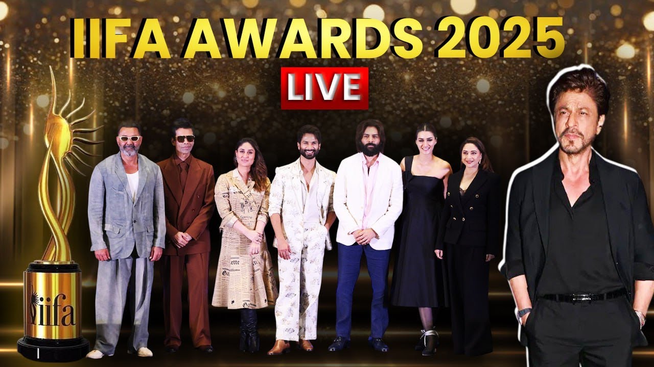 IIFA awards 2025 Live: Jaipur को Bollywood की 'खम्मा घणी' | IIFA Red Carpet | Shahrukh | Filmibeat