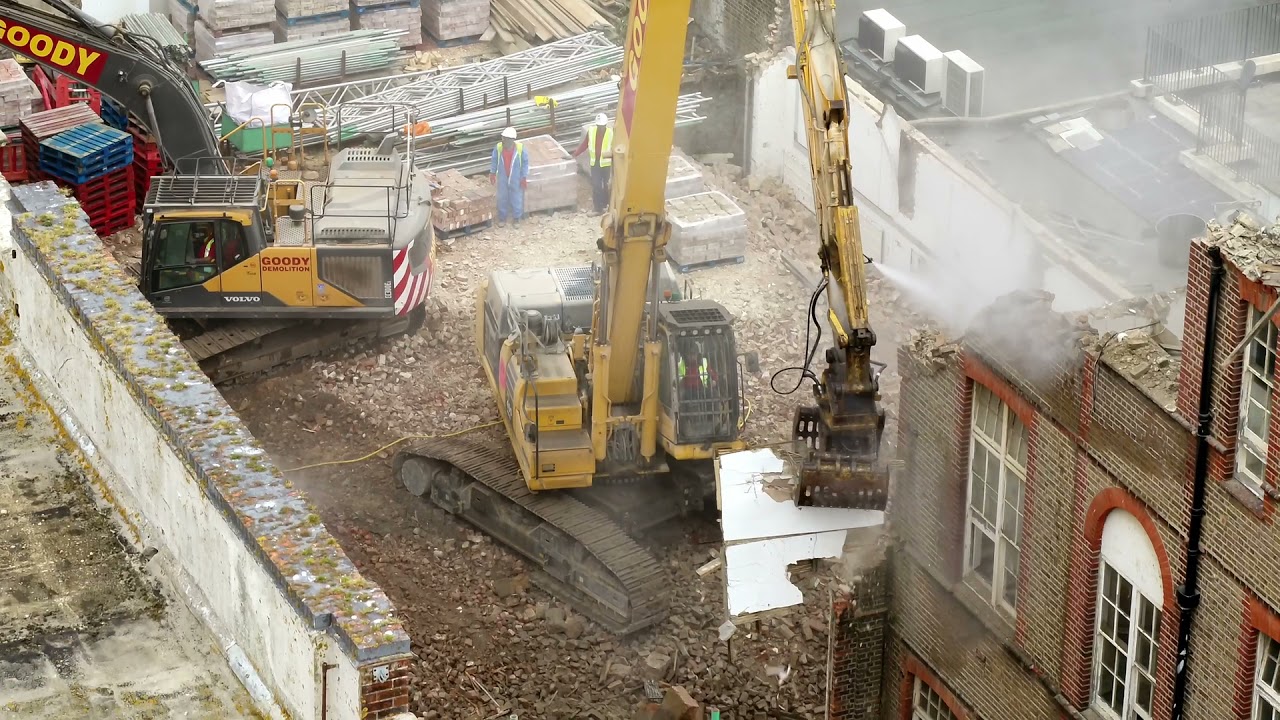 Demolition Timelapse at Pelham Street, Brighton, 18 Aug 2021